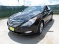 2012 Midnight Black Hyundai Sonata SE  photo #7