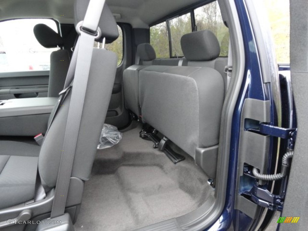 2012 Sierra 2500HD SLE Extended Cab 4x4 - Midnight Blue Metallic / Ebony photo #8
