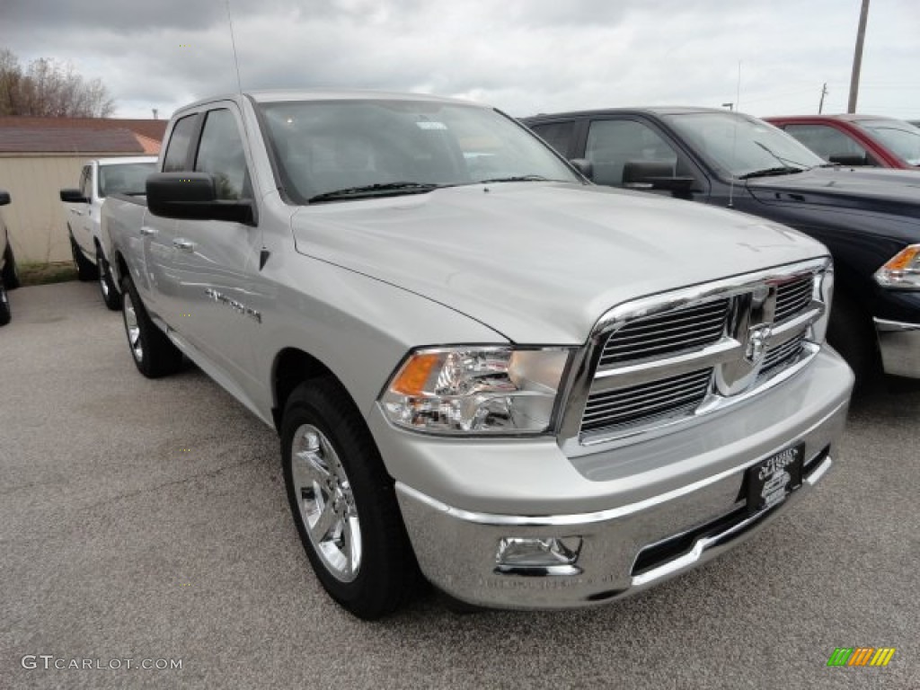 Bright Silver Metallic Dodge Ram 1500