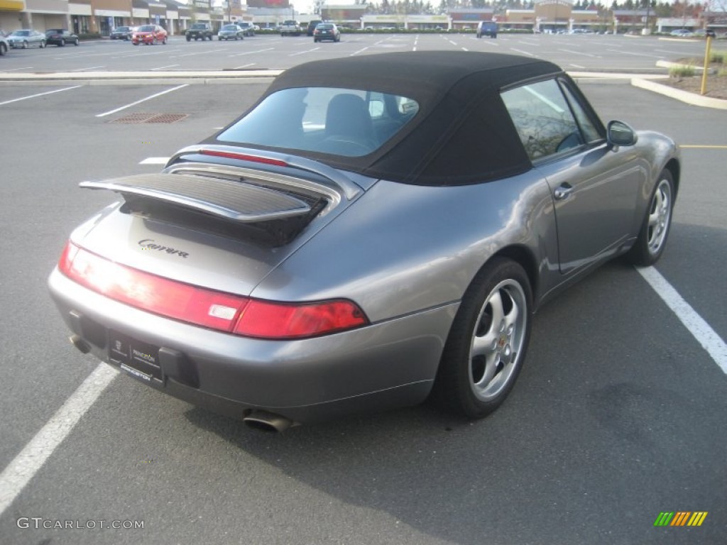 Slate Grey Metallic 1997 Porsche 911 Carrera Cabriolet Exterior Photo #63841972