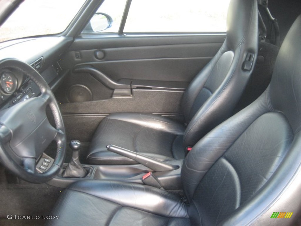 1997 911 Carrera Cabriolet - Slate Grey Metallic / Black photo #15