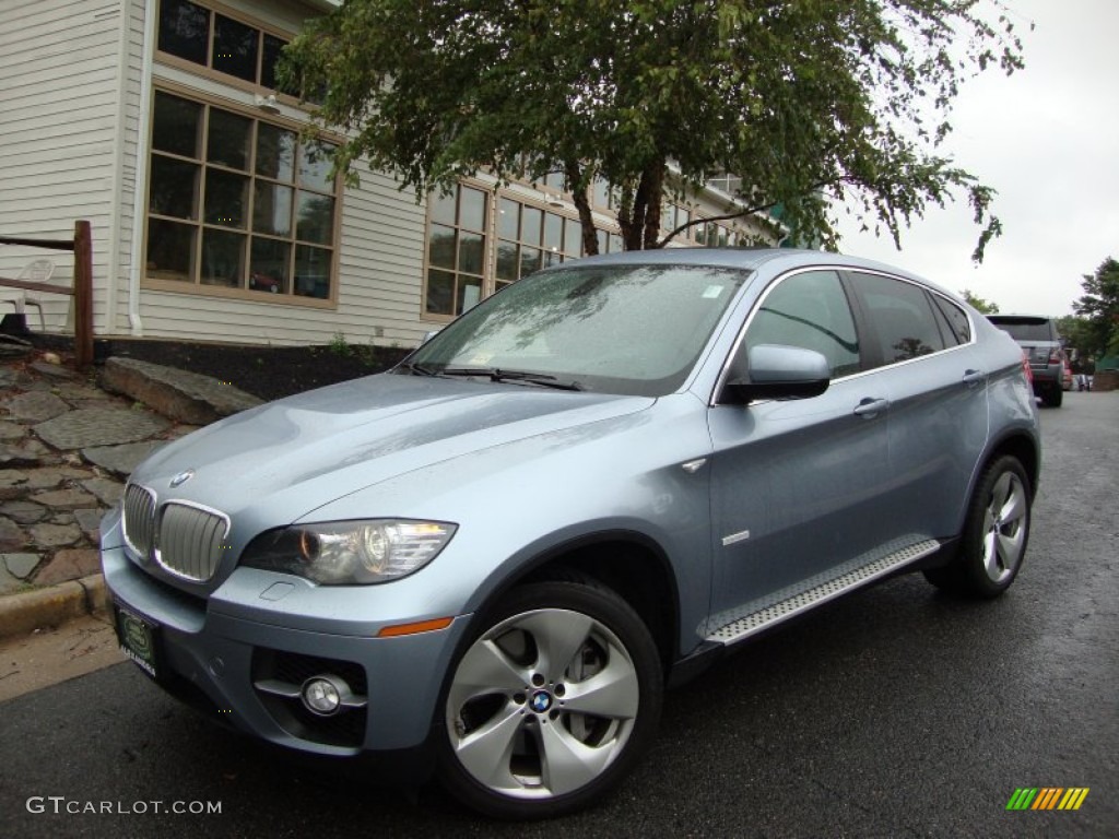 Blue Water Metallic 2010 BMW X6 ActiveHybrid Exterior Photo #63842152