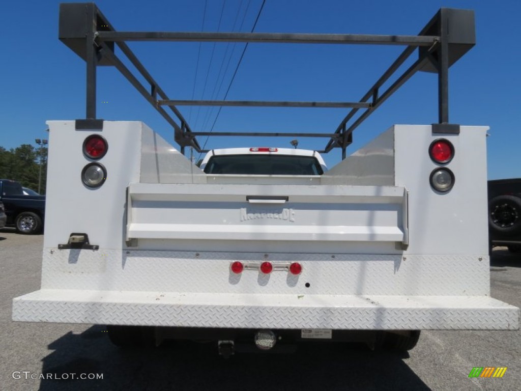 2006 Silverado 3500 Crew Cab Commercial - Summit White / Dark Charcoal photo #4