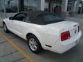 2007 Performance White Ford Mustang V6 Deluxe Convertible  photo #22