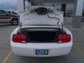2007 Performance White Ford Mustang V6 Deluxe Convertible  photo #24