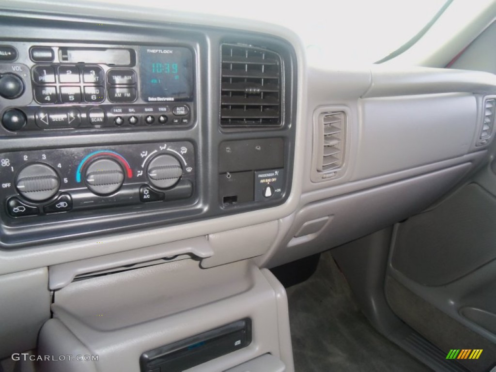 1999 Sierra 1500 SLT Extended Cab 4x4 - Fire Red / Pewter photo #17