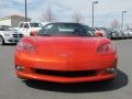 Inferno Orange Metallic 2011 Chevrolet Corvette Coupe Exterior