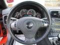 Ebony Black 2011 Chevrolet Corvette Coupe Steering Wheel