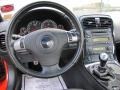 Ebony Black 2011 Chevrolet Corvette Coupe Steering Wheel
