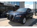 2009 Deep Sea Blue Pearl Effect Audi Q5 3.2 Premium quattro  photo #1