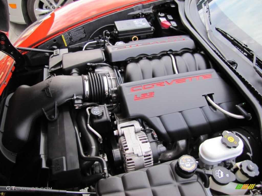 2011 Chevrolet Corvette Coupe 6.2 Liter OHV 16-Valve LS3 V8 Engine Photo #63844196