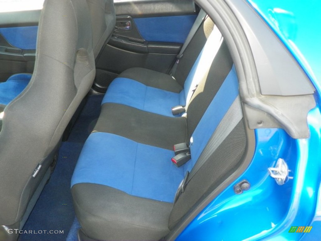 Blue Ecsaine/Black Interior 2004 Subaru Impreza WRX STi Photo #63844656