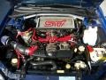 2.5 Liter STi Turbocharged DOHC 16-Valve Flat 4 Cylinder 2004 Subaru Impreza WRX STi Engine