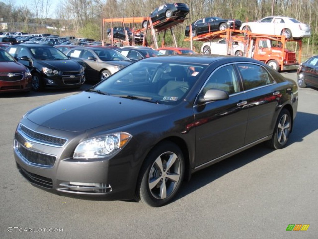 2012 Malibu LT - Taupe Gray Metallic / Ebony photo #4