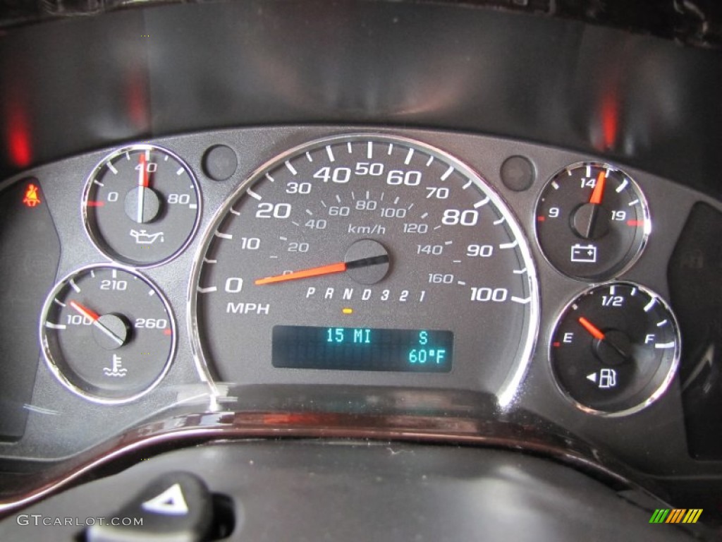 2012 Chevrolet Express 1500 AWD Passenger Conversion Van Gauges Photo #63845553