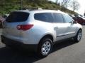 2012 Silver Ice Metallic Chevrolet Traverse LS  photo #8