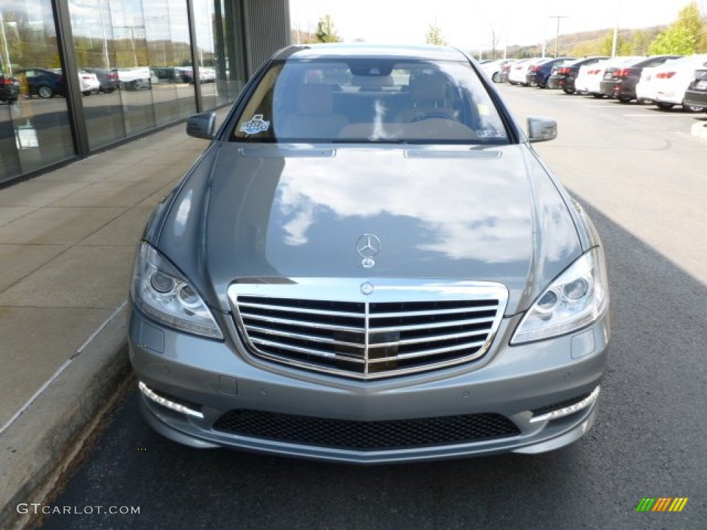 2011 S 550 Sedan - Paladium Silver Metallic / Cashmere/Savanah photo #7