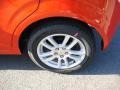 2012 Inferno Orange Metallic Chevrolet Sonic LT Hatch  photo #9