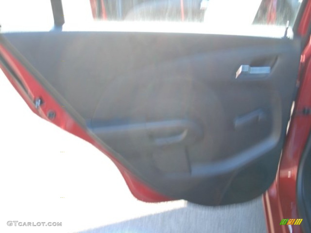 2012 Sonic LS Sedan - Crystal Red Tintcoat / Jet Black/Dark Titanium photo #14
