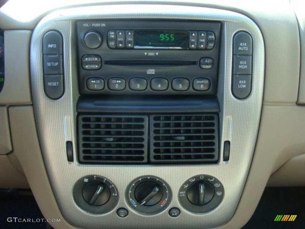 2005 Explorer XLT 4x4 - Mineral Grey Metallic / Medium Parchment photo #11