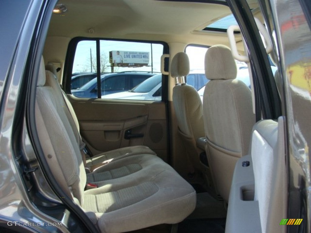2005 Explorer XLT 4x4 - Mineral Grey Metallic / Medium Parchment photo #12
