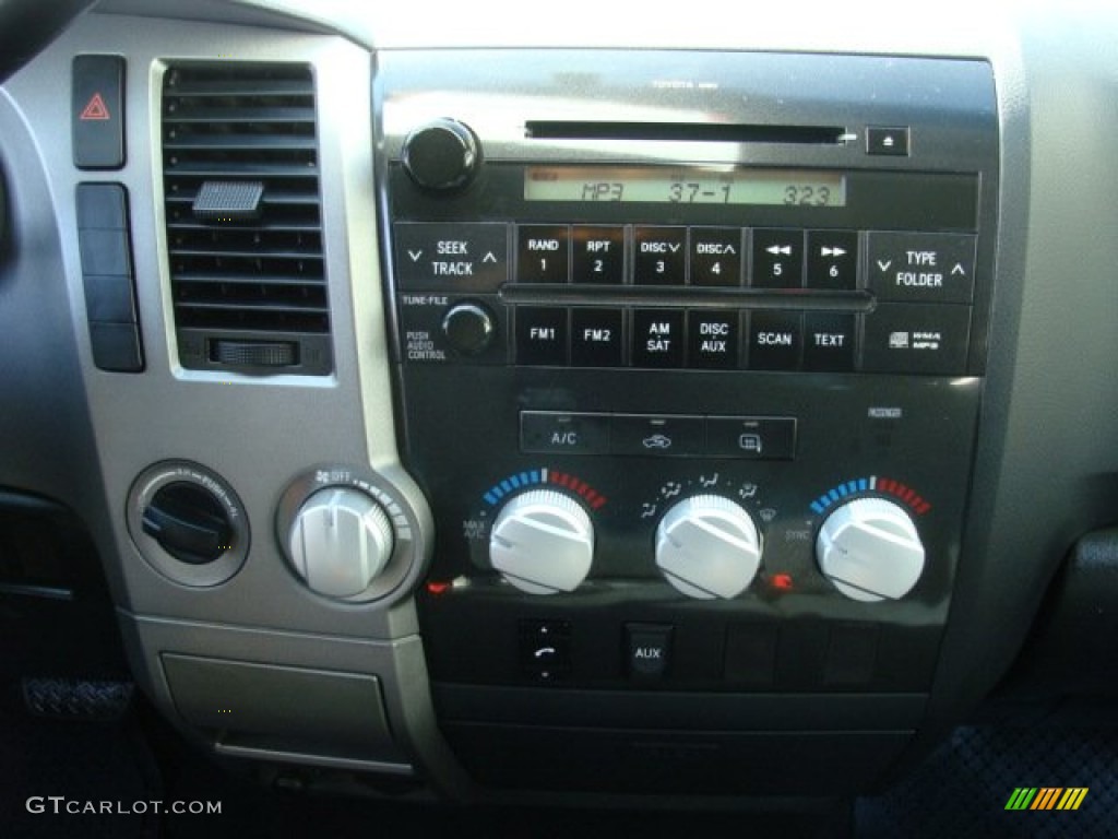 2010 Tundra Double Cab 4x4 - Slate Gray Metallic / Black photo #10