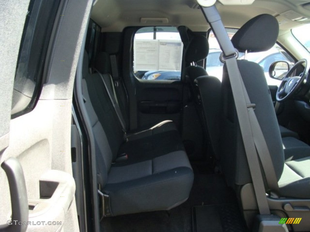 2010 Silverado 1500 LS Extended Cab 4x4 - Black / Dark Titanium photo #12