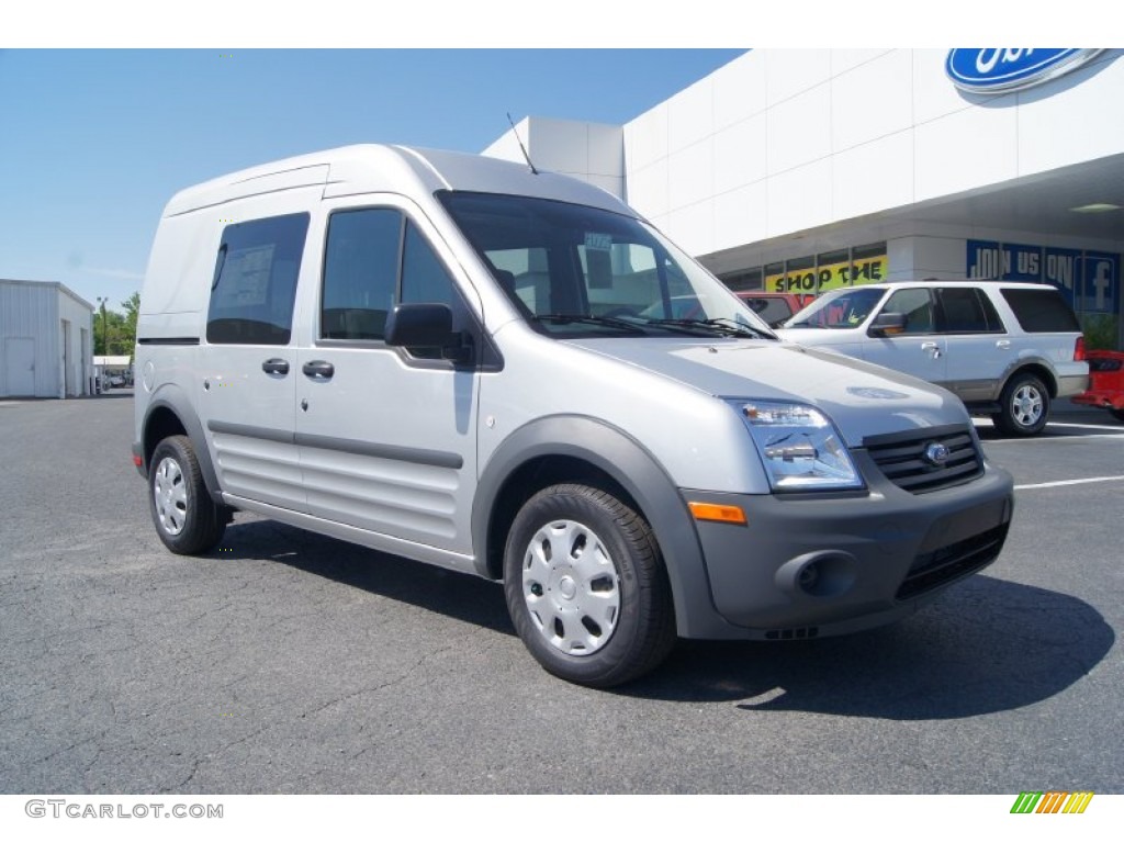 Silver Metallic 2012 Ford Transit Connect XL Van Exterior Photo #63847614