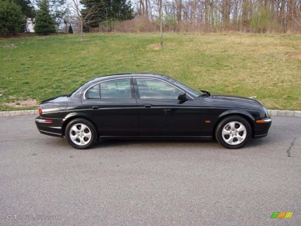 2001 S-Type 3.0 - Anthracite Black / Charcoal photo #2