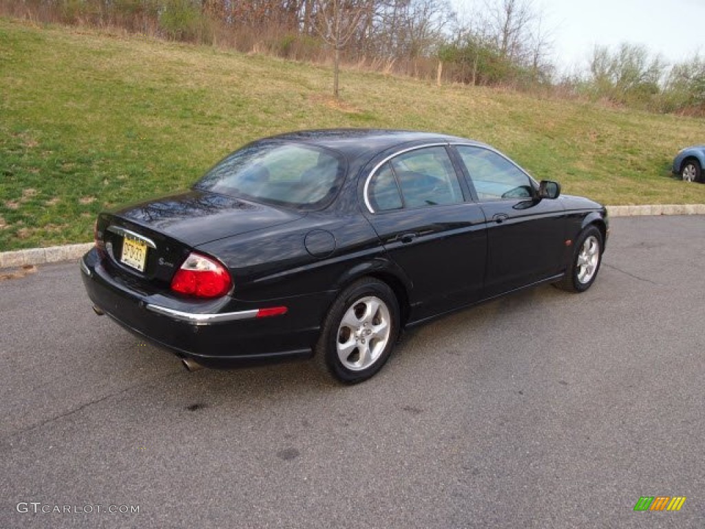 2001 S-Type 3.0 - Anthracite Black / Charcoal photo #3