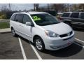 2004 Arctic Frost White Pearl Toyota Sienna XLE  photo #3