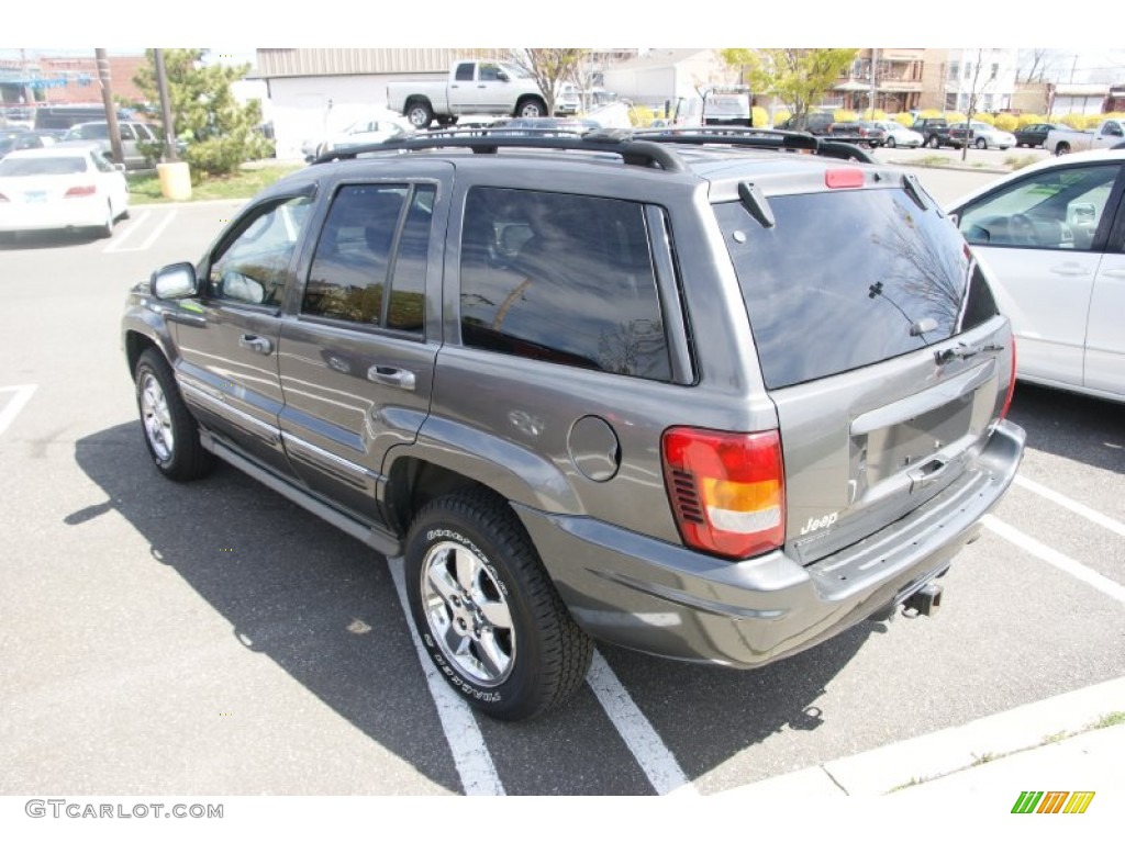 2004 Grand Cherokee Overland 4x4 - Graphite Metallic / Dark Slate Gray photo #6