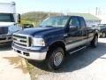 2005 True Blue Metallic Ford F250 Super Duty XLT SuperCab 4x4  photo #1