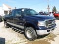 2005 True Blue Metallic Ford F250 Super Duty XLT SuperCab 4x4  photo #6