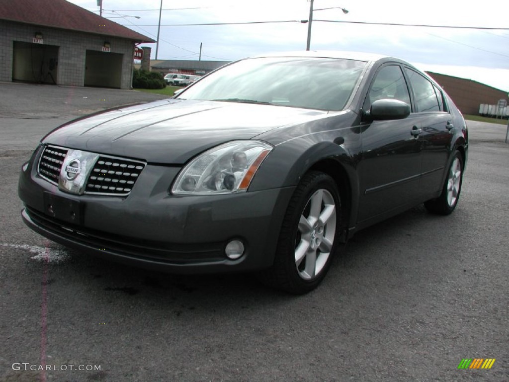 2006 Maxima 3.5 SE - Smoke Metallic / Cafe Latte photo #16