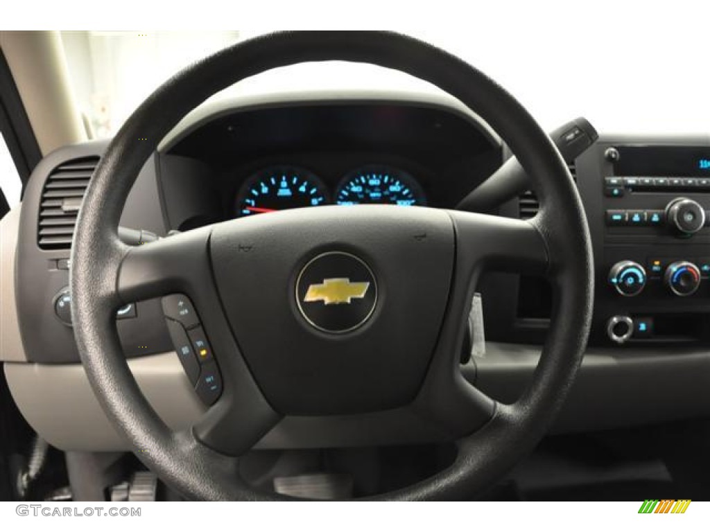 2010 Silverado 1500 LS Extended Cab 4x4 - Black / Dark Titanium photo #15