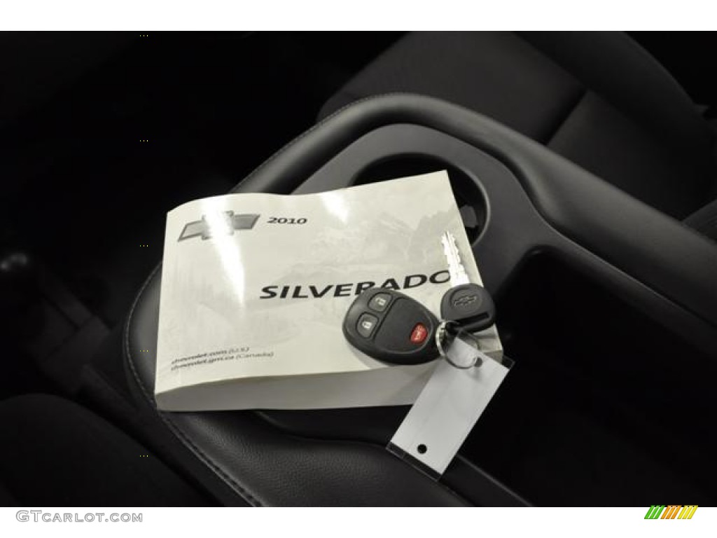 2010 Silverado 1500 LS Extended Cab 4x4 - Black / Dark Titanium photo #20