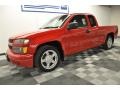 2004 Victory Red Chevrolet Colorado LS Extended Cab  photo #1