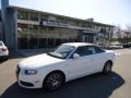 Ibis White 2009 Audi A4 2.0T quattro Cabriolet