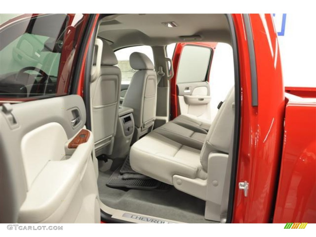 2012 Silverado 1500 LTZ Crew Cab 4x4 - Victory Red / Light Titanium/Dark Titanium photo #23