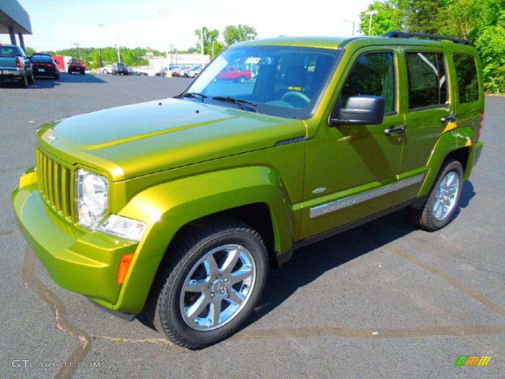 Rescue Green Metallic Jeep Liberty