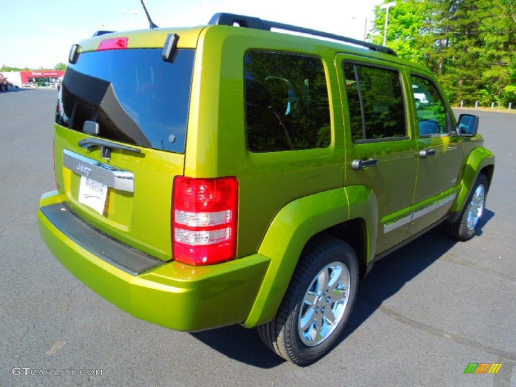 Rescue Green Metallic 2012 Jeep Liberty Latitude Exterior Photo #63853843