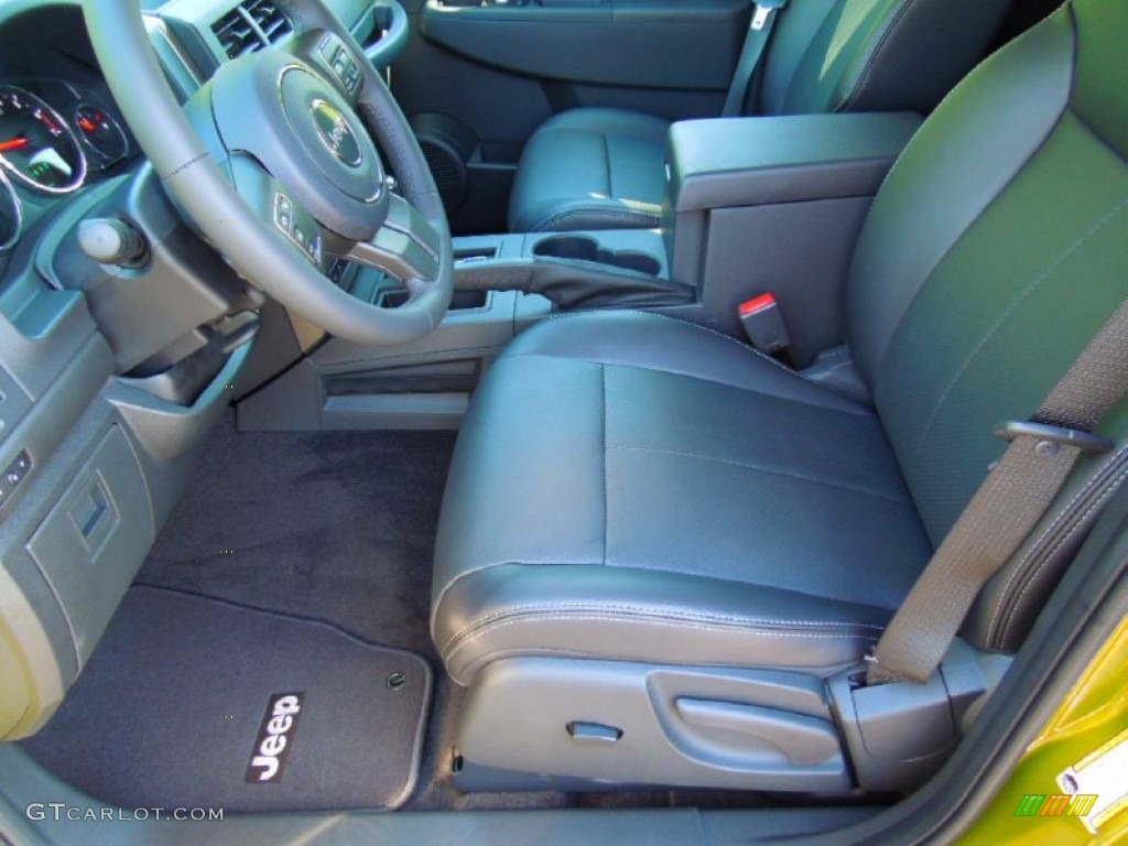 Dark Slate Gray Interior 2012 Jeep Liberty Latitude Photo #63853861