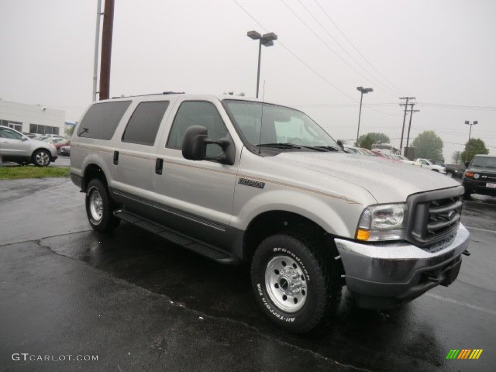 Silver Birch Metallic 2003 Ford Excursion XLT 4x4 Exterior Photo #63854685