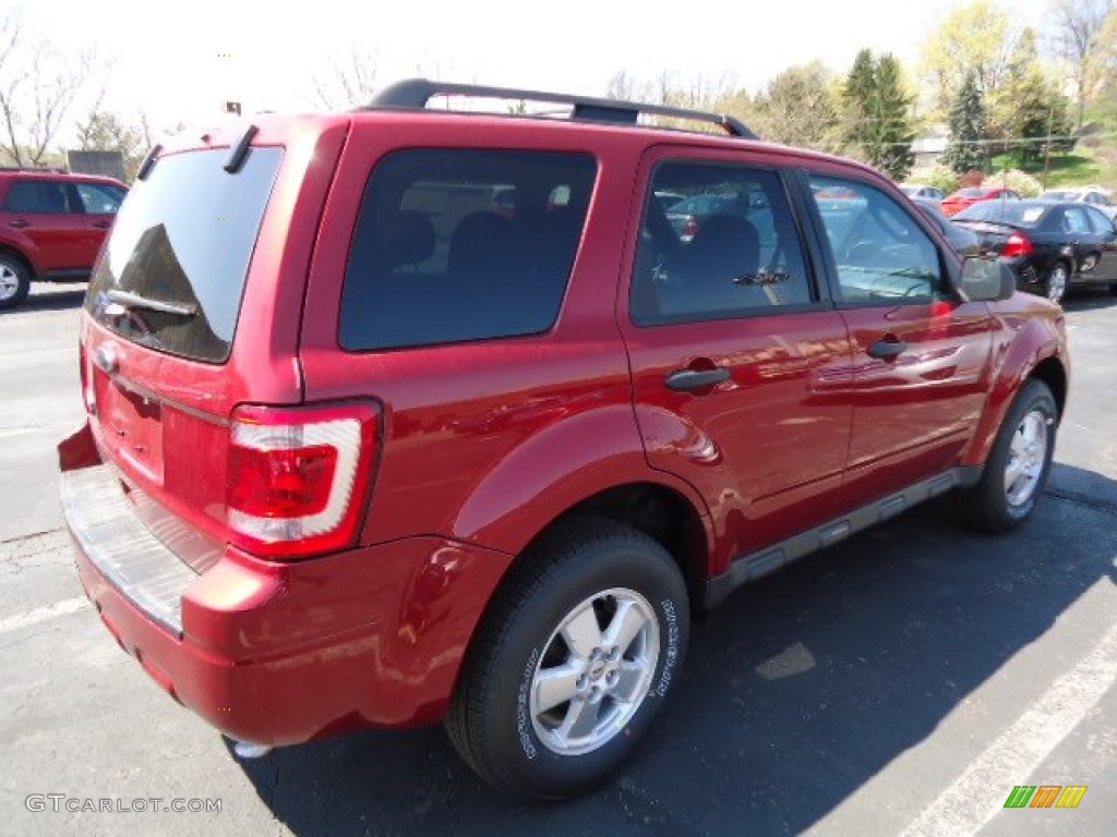 2012 Escape XLT 4WD - Toreador Red Metallic / Charcoal Black photo #2