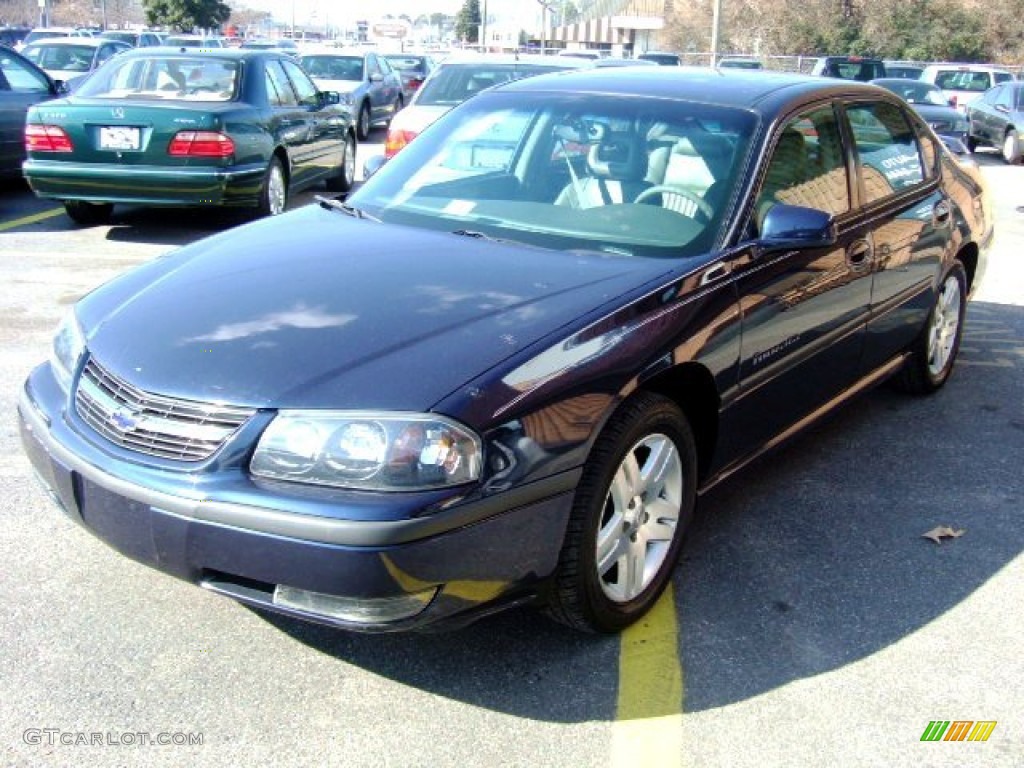 2001 Impala LS - Navy Blue Metallic / Medium Gray photo #1