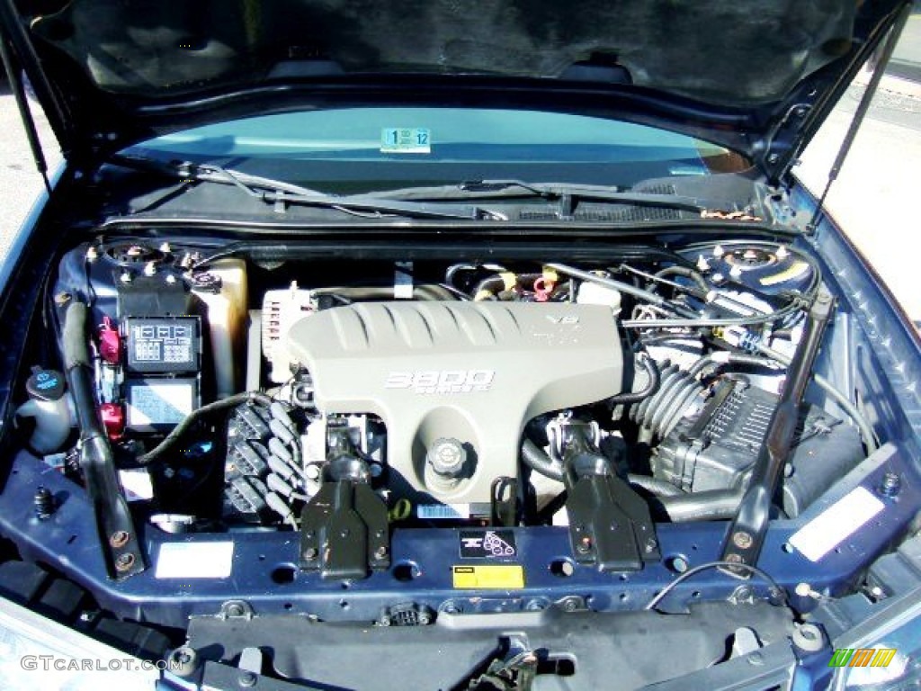 2001 Impala LS - Navy Blue Metallic / Medium Gray photo #11