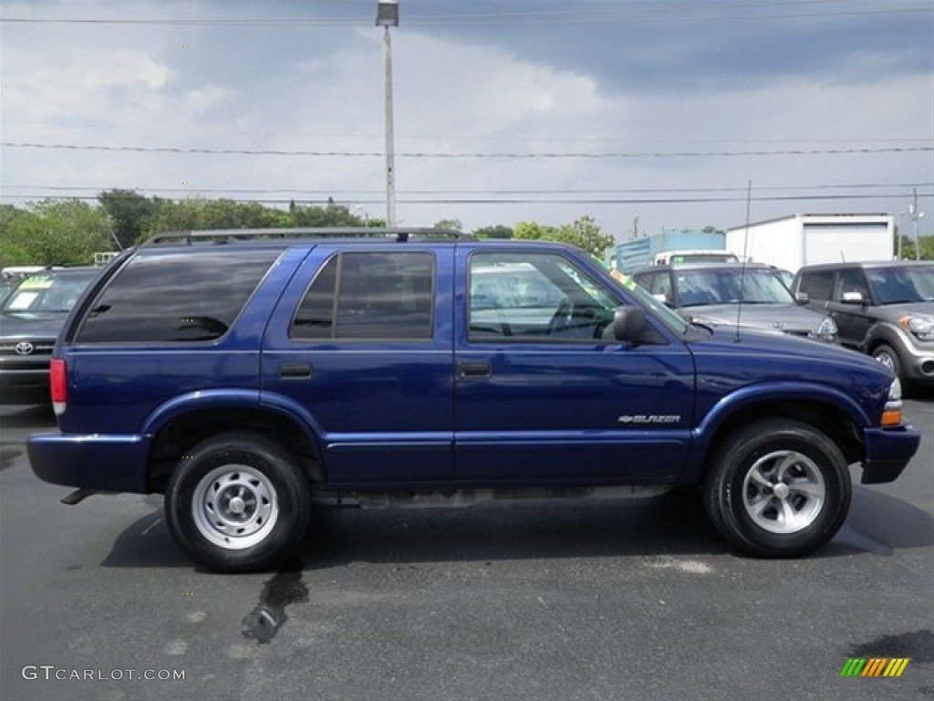 Indigo Blue Metallic 2004 Chevrolet Blazer LS Exterior Photo #63855221