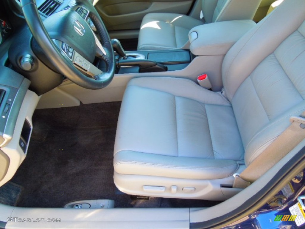 2010 Accord EX-L Sedan - Royal Blue Pearl / Gray photo #8