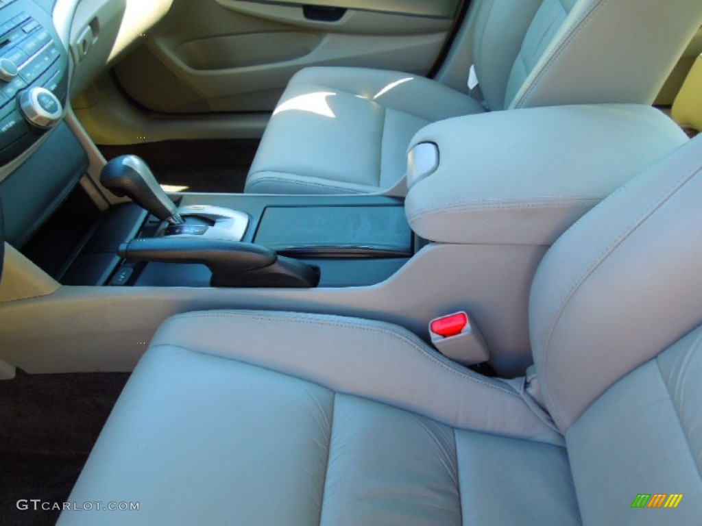 2010 Accord EX-L Sedan - Royal Blue Pearl / Gray photo #9